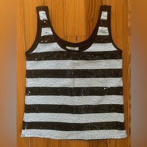 Sequined Tank Top